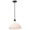 Nuvo Russel - 14 Inch Pendant - Matte Black with Satin White Glass 60/8026 - alternate 6